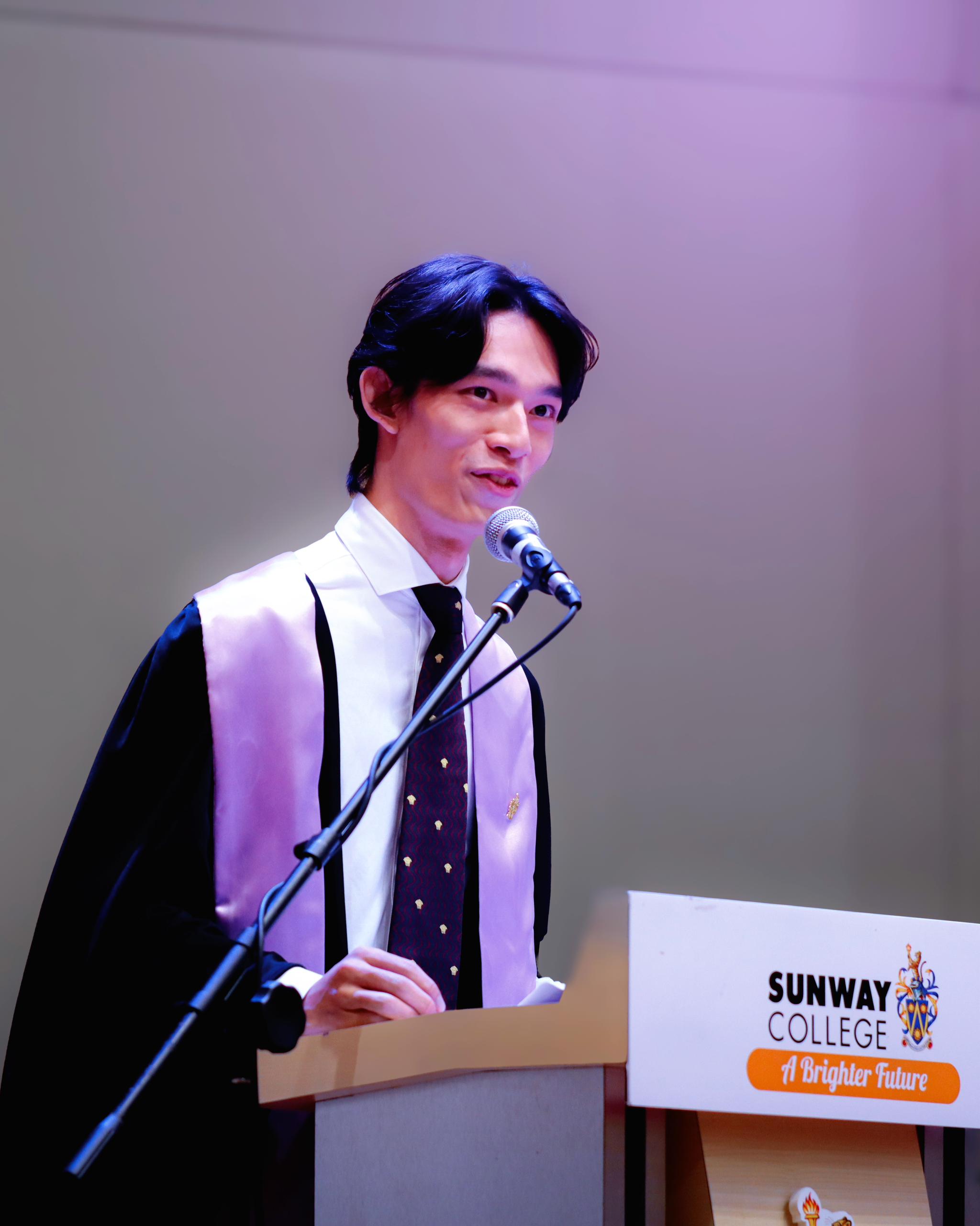 Marcus Wong Valedictorian
