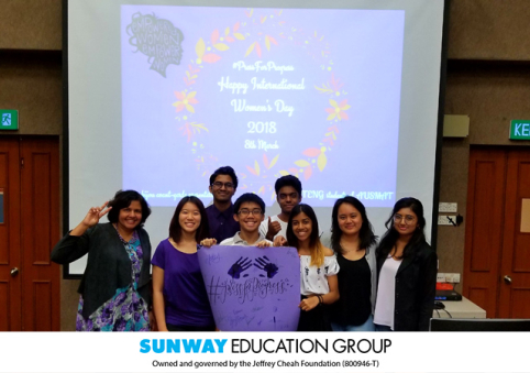 International Women’s Day 2018 by the AUSMAT students of English