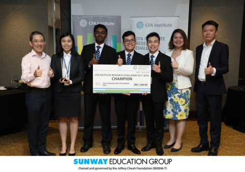 Sunway Team won 2017/18 CFA IRC Malaysia Level Championship