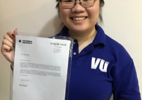 VU Girl’s Tenacity and Perseverance Receive VC Recognition
