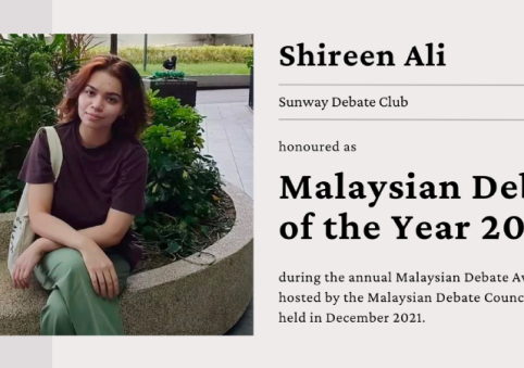 SUNDEC Crowned the Malaysian Debater of the Year