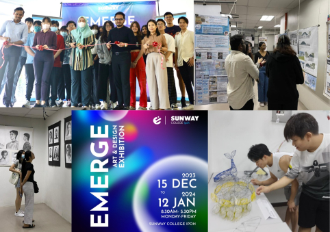 EMERGE Exhibition Collage