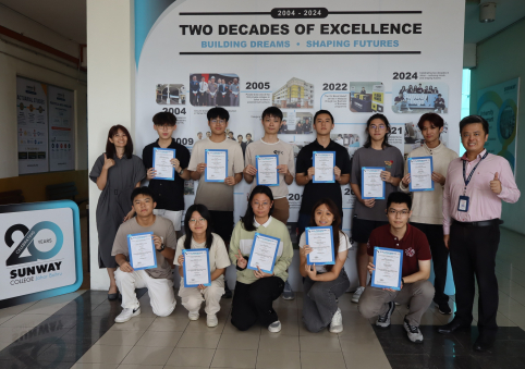 Sunway College JB Students Achieve Medals at National Competitions