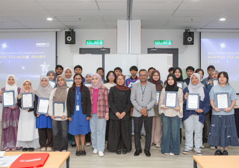 Sunway TES Merit Award Ceremony Recognises Outstanding Students