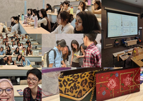 AUSMAT Students Gain Creative Insights from Renowned Illustrator Charis Loke