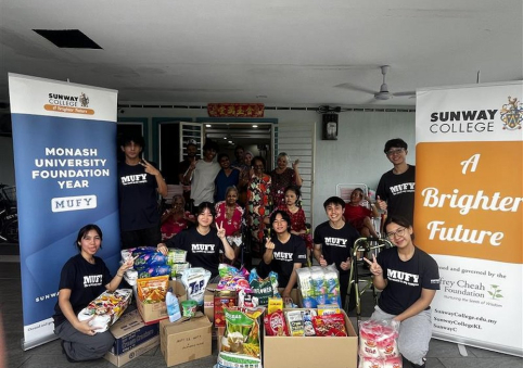 Donations to Sahana Old Folks Home