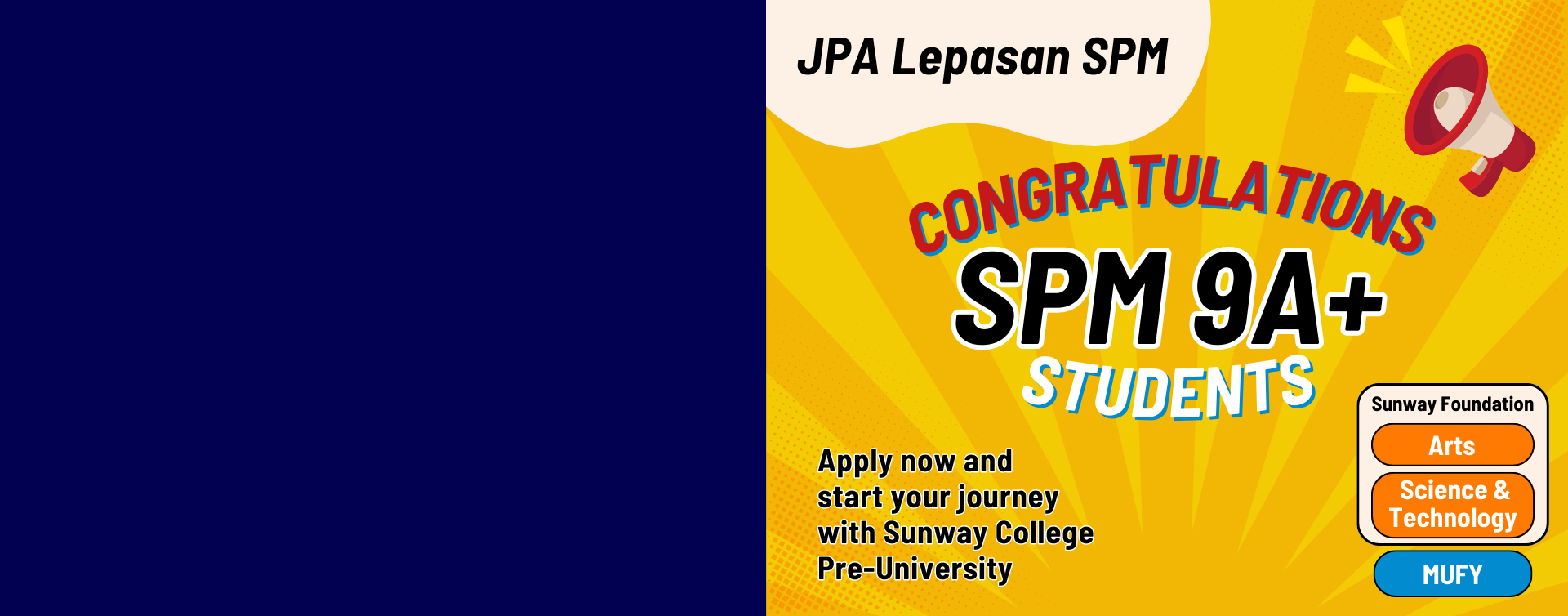 Congrats SPM A+ Students